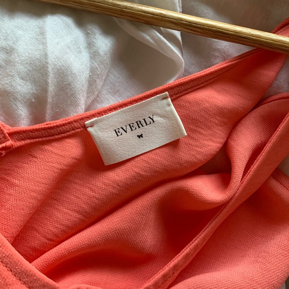 EVERLY Maxi Dress Size M in Coral - Picture 3 of 4